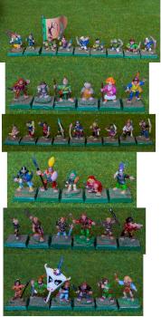 Halfling Infanteries by David Kolacinski