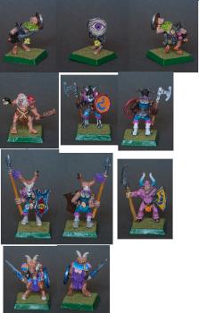 Beastmen (Tzeentch) by David Kolacinski