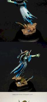 Vampire Counts Tomb Banshee by camelson
