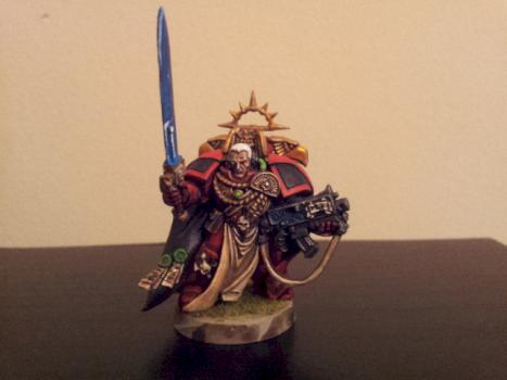Blood Angels Captain (AoBR) by DragonAdam