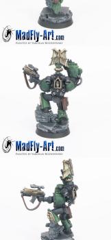 Disciples Of Caliban Veteran Sergeant by MadFlyArtStudio