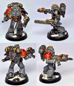 Space Wolves Grey Hunter by Under9
