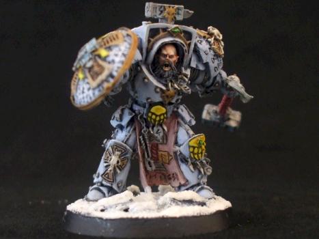 Space Wolves Arjac Rockfist, The Anvil of Fenris by bilorca