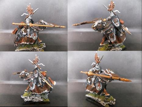 Warhammer Bretonnian Champion Tiger Knight by tinman755