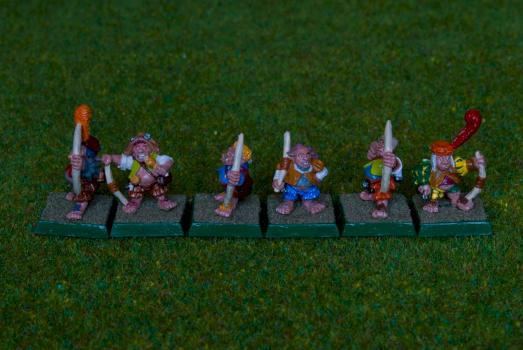 Imperial Halflings archers by David Kolacinski