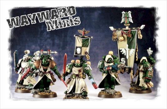 Dark Angels Command Squad by w4yw4rd