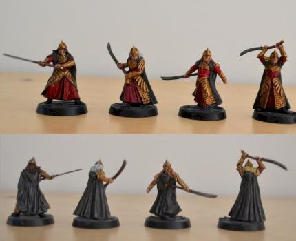 Galadhrim with swords by Green_Dragon
