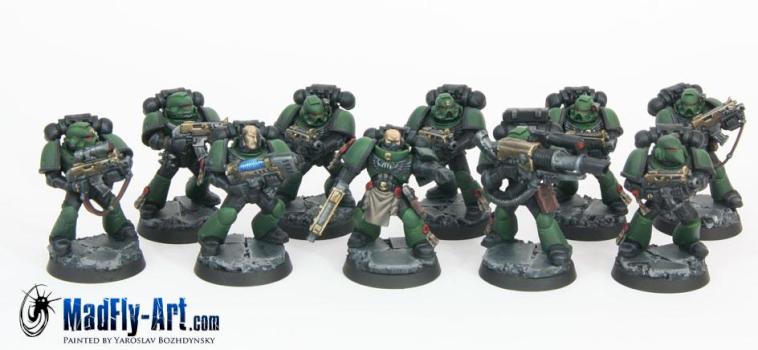 Disciples Of Caliban Tactical Squad by MadFlyArtStudio