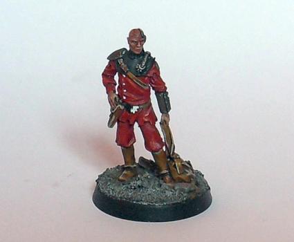 Blightwheel miniatures : mecha pilot by Bigdaddy