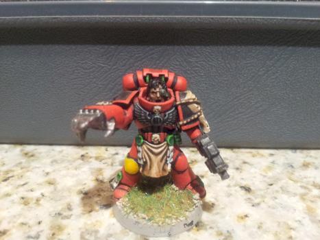 blood angels tactical sargent by DragonAdam