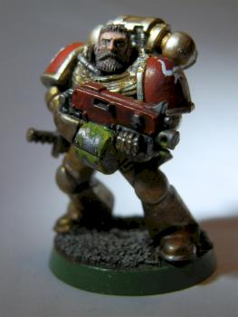 White Minotaurs Sternguard Veteran by Christo222