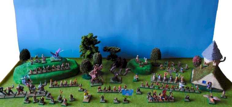 My halfling army by David Kolacinski