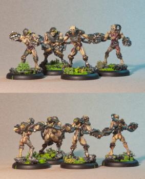 Mechanithralls (Cryx) by Vajrakila