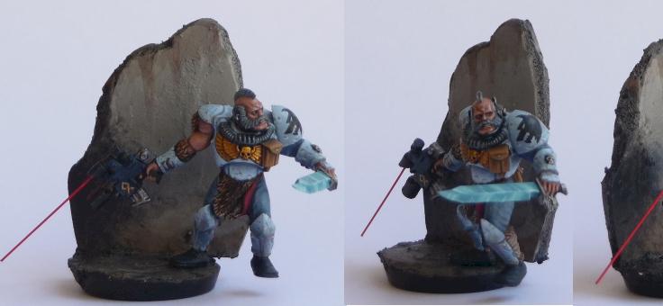 Stealthy Space Wolves Scout by BadKarma