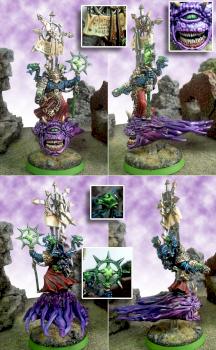 Tzeentch Sorcerer on by Enzomadcap