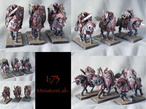 Caos Knights of Khorne by 1a73MiniatureLab