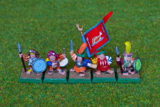 Imperial Halflings lanciers by David Kolacinski