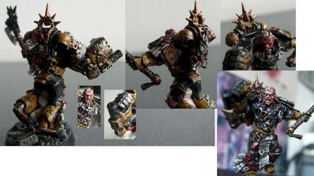 Lamenters Space Marine Chaplain / Reclusiarch by Exdeath