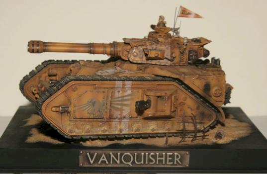 Macharius Vanquisher - Gold GD UK 2008 by rocketandroll