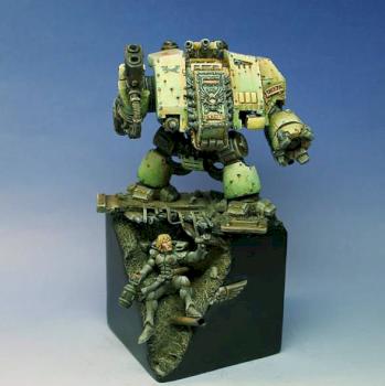 Dreadnought vs Eldar by fix