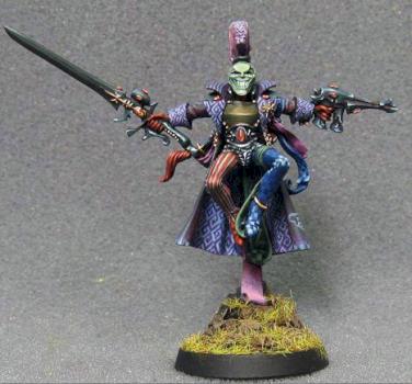 Eldar Harlequin Troupe Master by Ringil