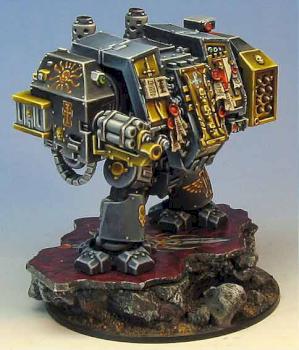 Warhammer 40k Grey Knights FW Dreadnought by Wappellious