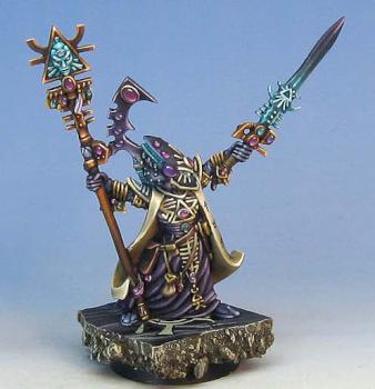 Warhammer 40k Eldar Ulthwe Eldrad Ulthran by Wappellious