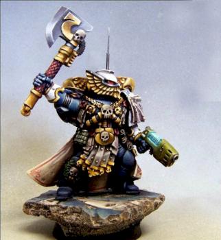 Ultramarine Honor Guard Veteran by LunchBox