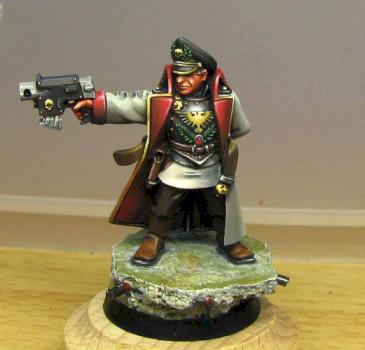 Imperial Guard Commissar by AsyLum