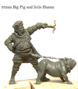 Big Pig and little Humm by degra