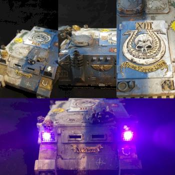 Ultramarines Rhino by Dunghy