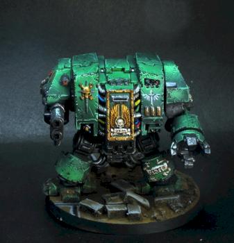 Dark Angels Dreadnought by Pahaere