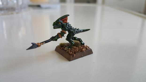 Lizardmen Skink by Mephasto