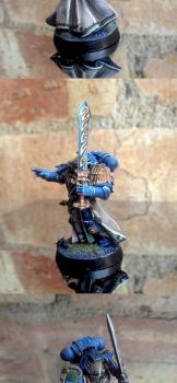 Dark Angels Space Marines Librarian by GobBoss