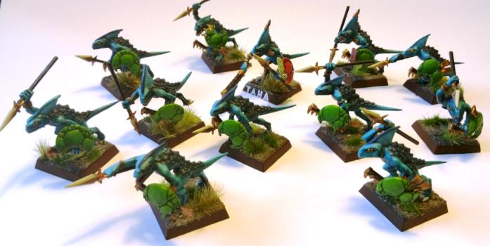 lizardman skinks by Custode