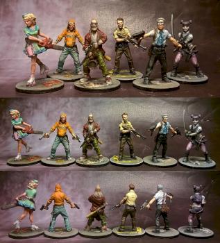 Zombicide - survivors saison 1 by carkel