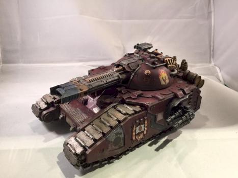 Word Bearers Legion Glaive by Art Steventon