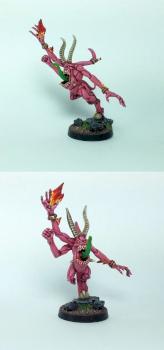 Pink Horror of Tzeentch by Jazvm