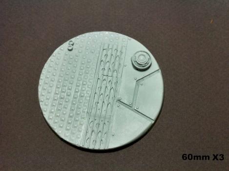 concrete rezin.bases for warhammer 40k by pest.gr