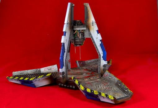 world eaters berserker dreadnought drop pod by ironkeepstudio