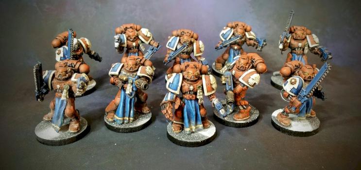 Space Marines Squad by Valkom