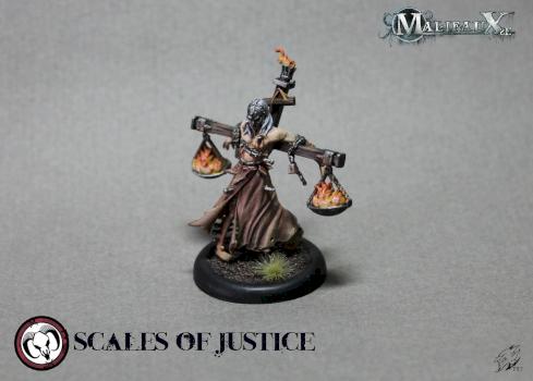 Scales of Justice by Mef