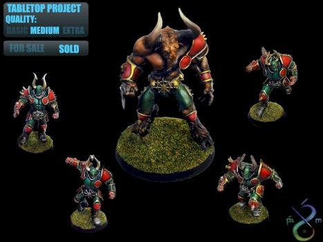 Chaos Bloos Bowl Team Commission Work by BerenMiniaturasStudio