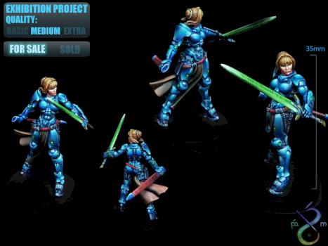 Juana de Arco Infinity FOR SALE by BerenMiniaturasStudio