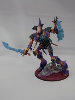 harlequin wraithknight by madgnomepainting