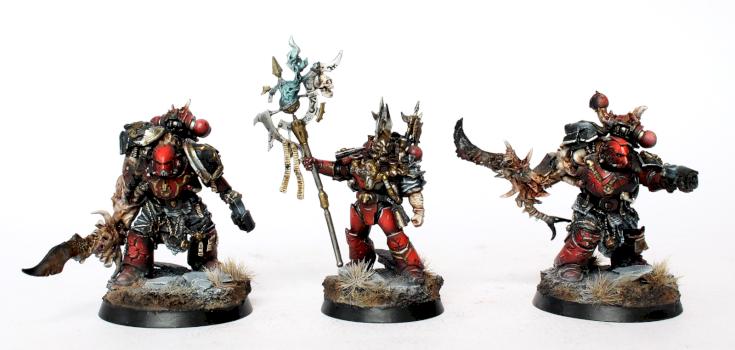 Zardu Layak and Blade-Slave bodyguards by ThirdEyeNuke