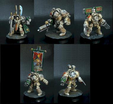 Deathwing Command squad by Pahaere