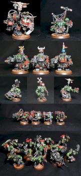 40k Space Orks Mob by MadWolf