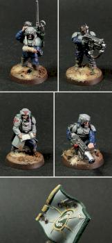 Astorian platoon command squad by OLB