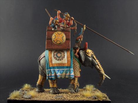 28mm Aventine Successor Elephant (Armoured) with Crew by avalonindustries2040